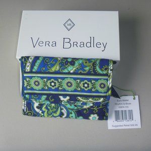 Vera Bradley Euro Wallet NWT